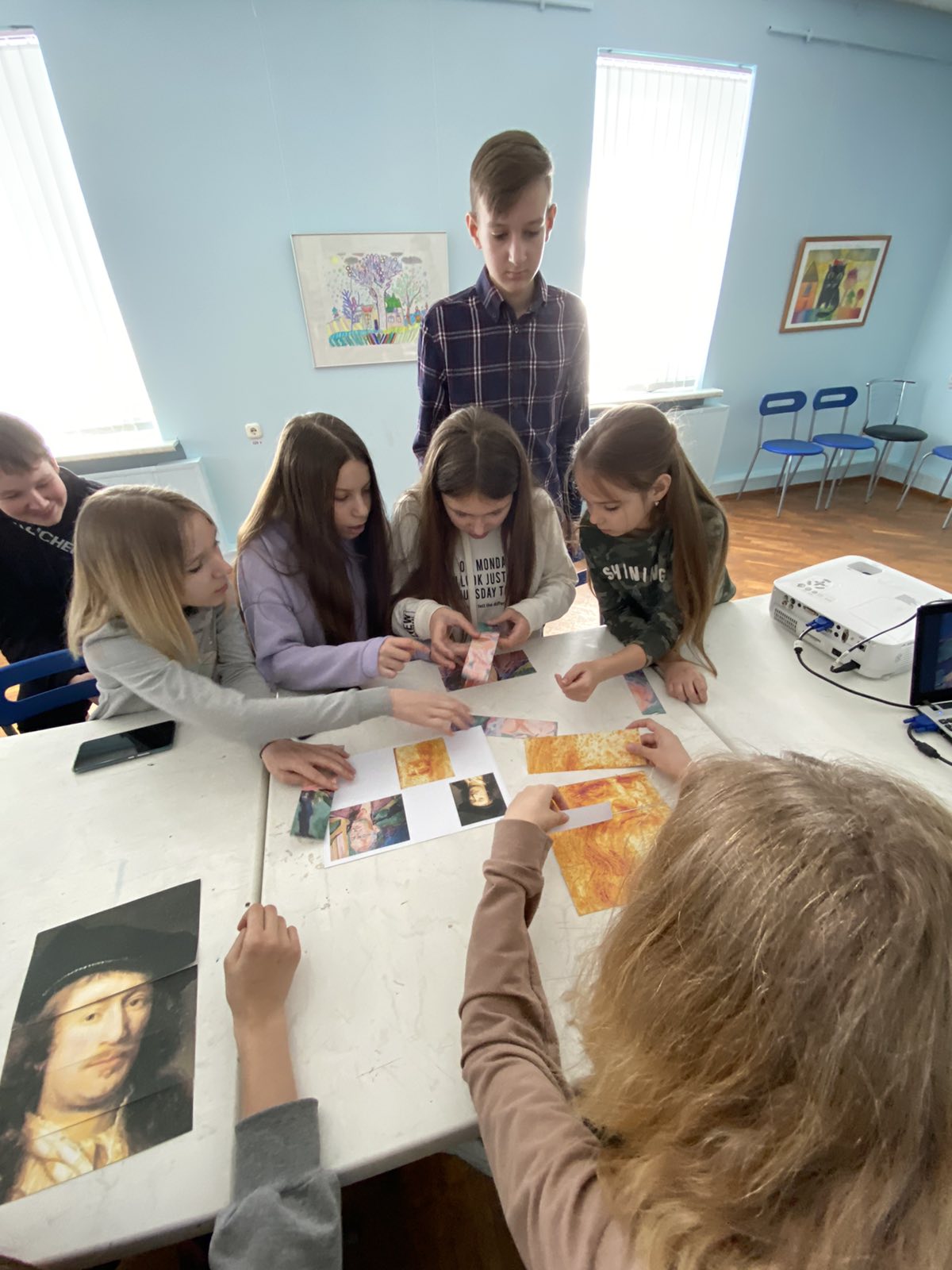 Команда участников квеста